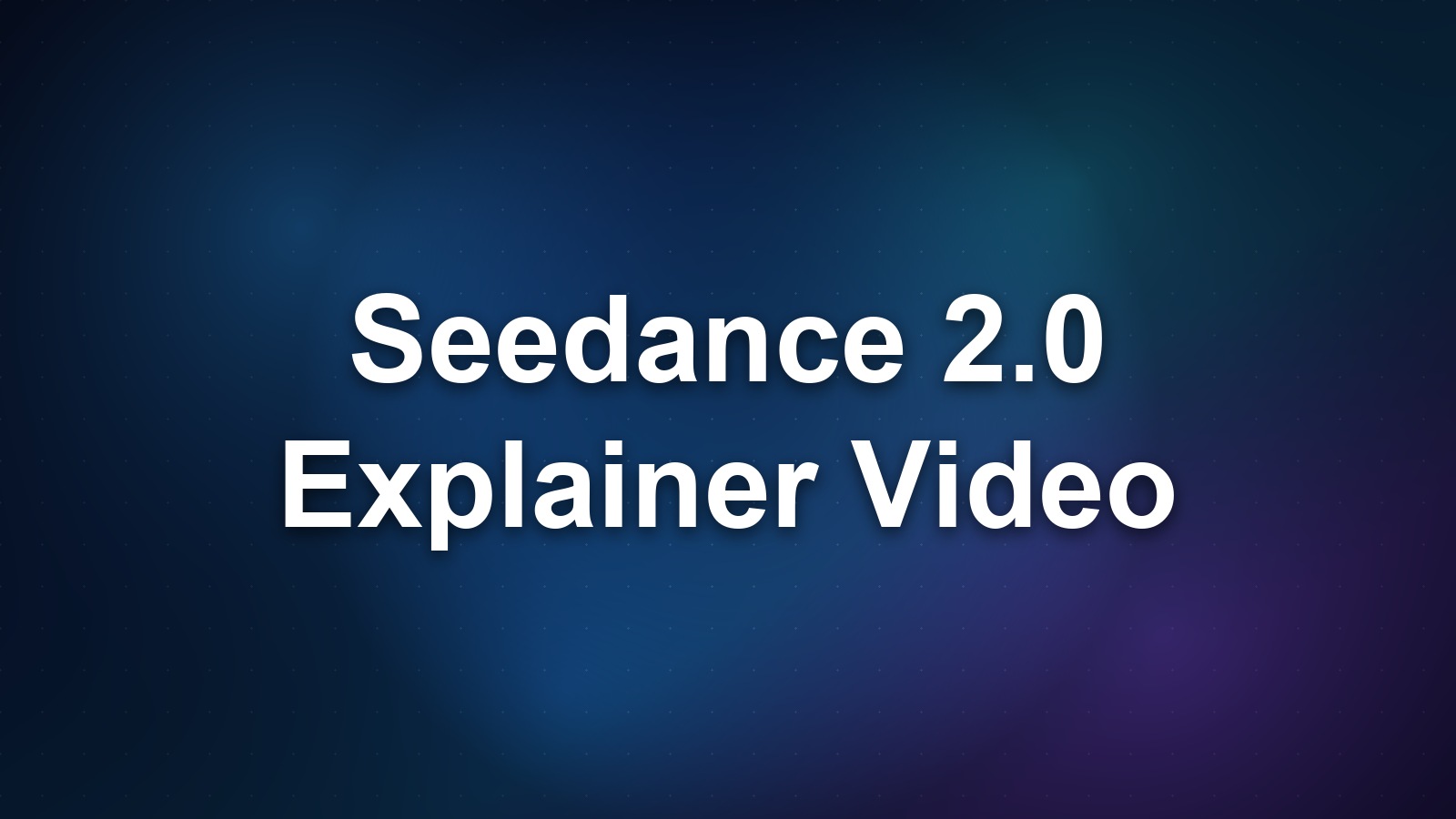 Seedance 2.0 Explainer Video: Make SaaS Product Demos