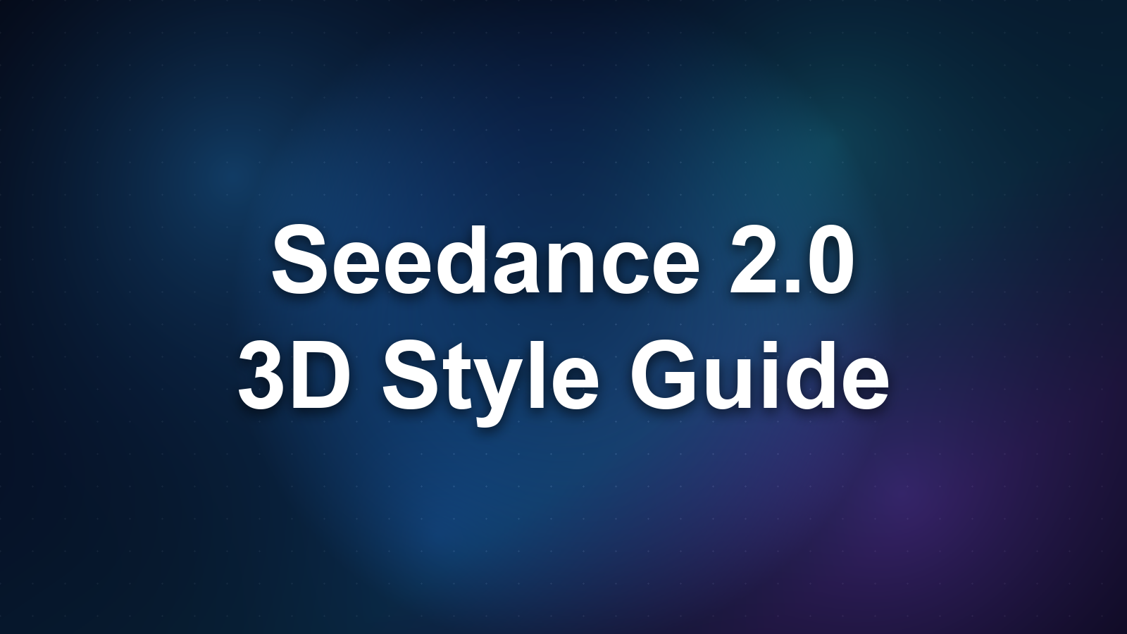 Pixar-Level Animation in Seedance 2.0: A How-To Guide